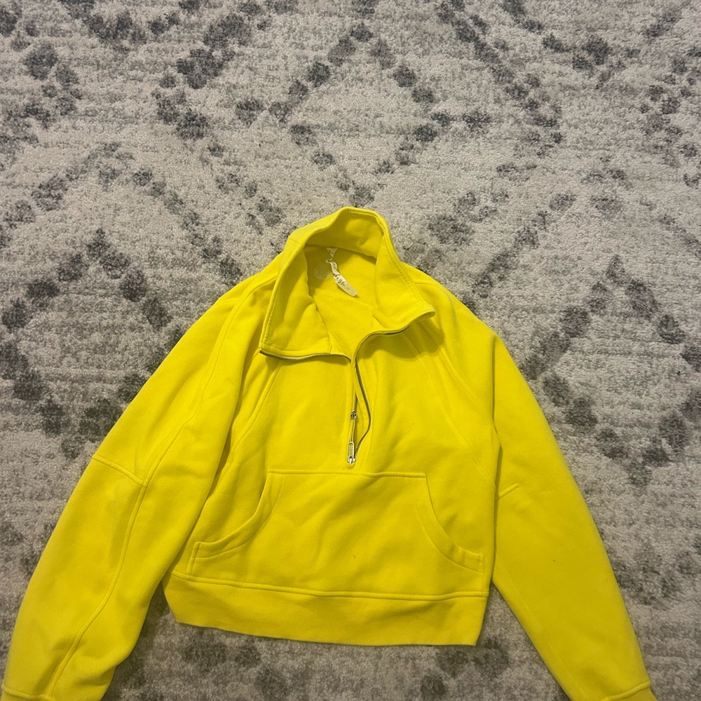 Lululemon Athletica Yellow Pullover